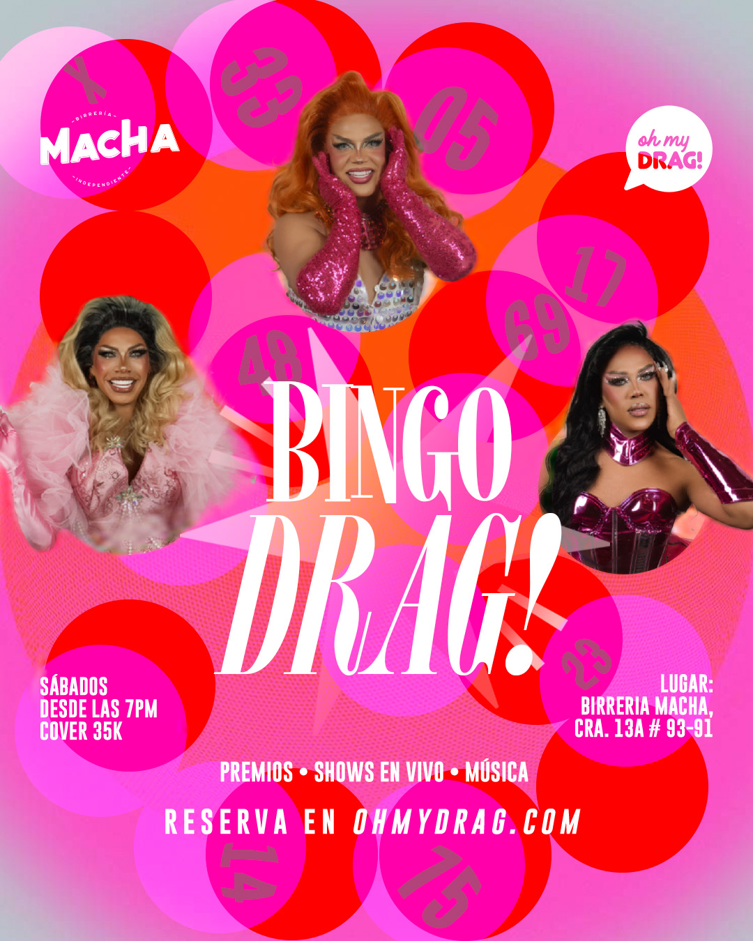 17 enero - Bingo Drag!
