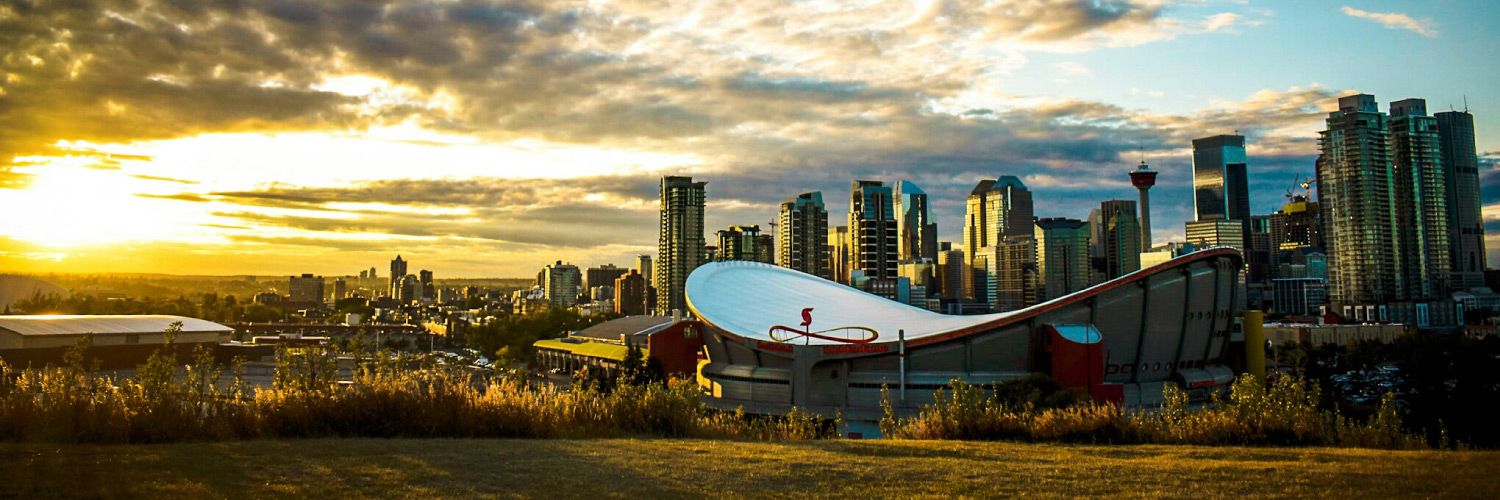 Vue du centre-ville de Calgary