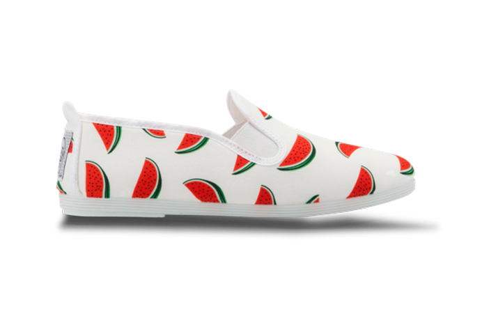 Flossy Watermelon Shoes Featured