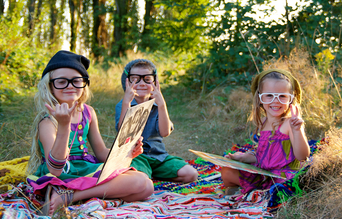 Children Camping Kids