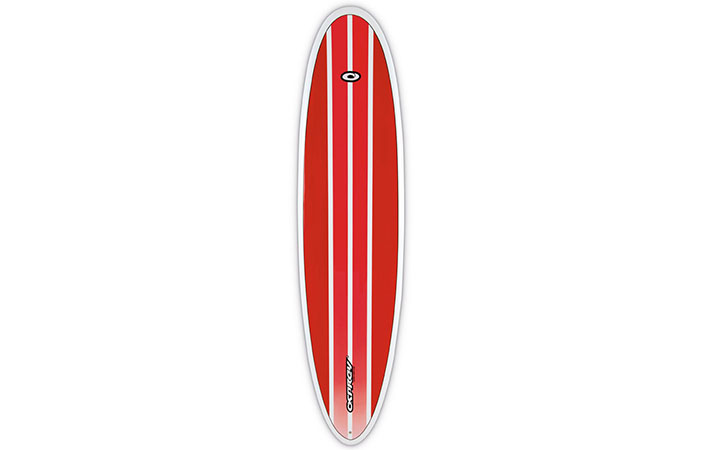 Funboards are a good way learn to surf on a shortboard