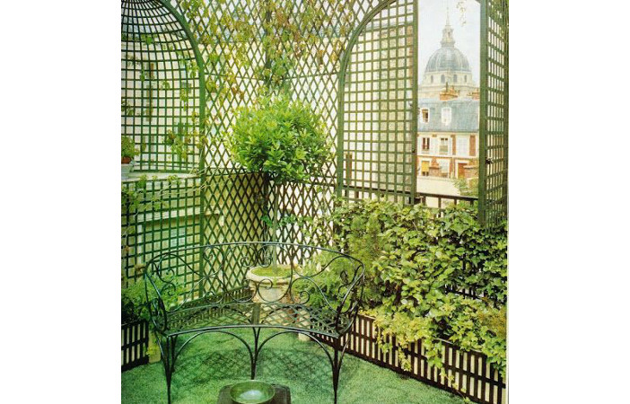 urban city rooftop garden