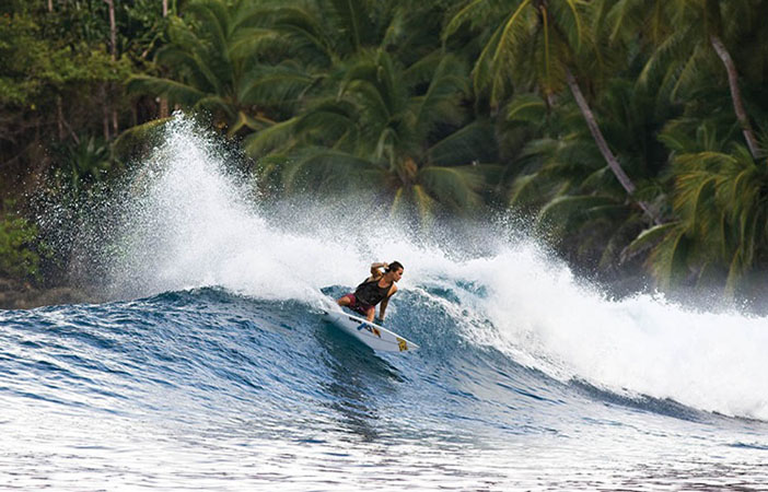 Indonesia has some great waves for an exotic surf camp