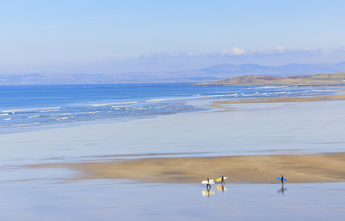 Bundoran Co. Donegal Ireland Surfing