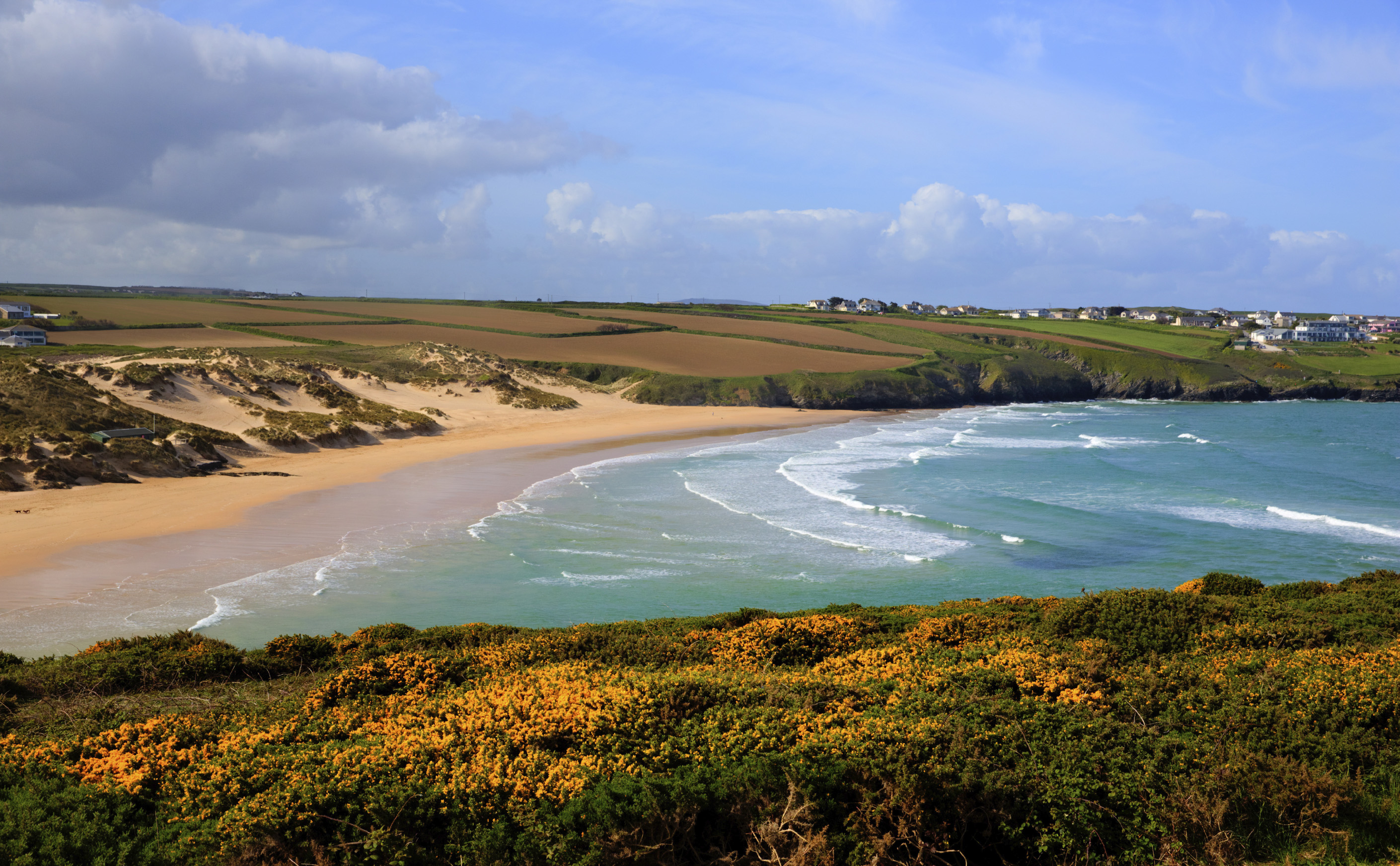 Crantock Newquay Cornwall Surf