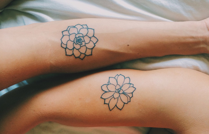 Flower Tattoo Arms