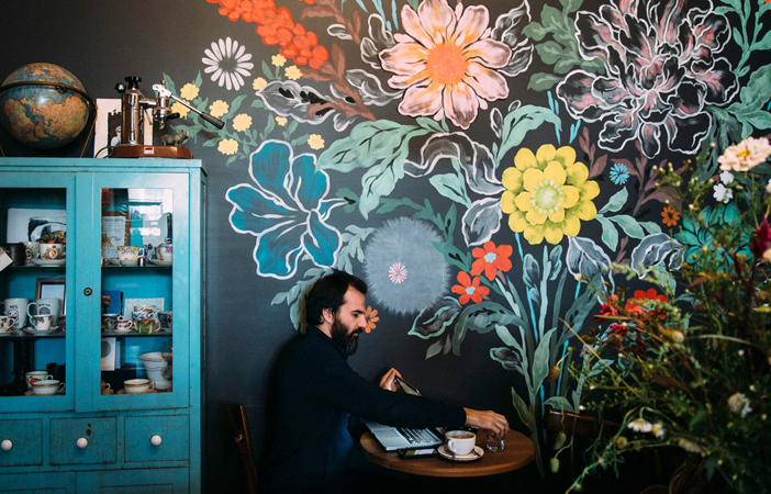 Home Wall Art Mural 20 Kinfolk - Astro Coffee Detroit P ee berger photography