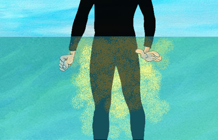 Pee Wetsuit Ocean