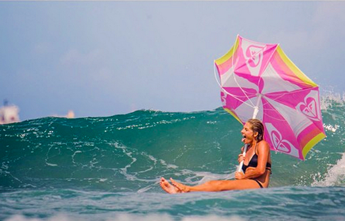 Steph Gilmore Umbrella Surf