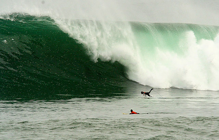 Surfing Caught Inside P Washaway Beach