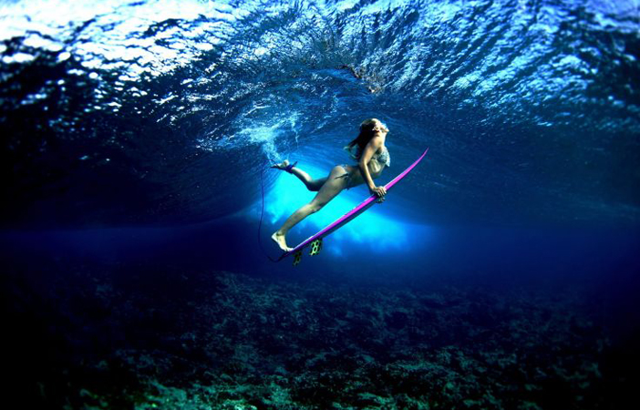 Underwater Surfer