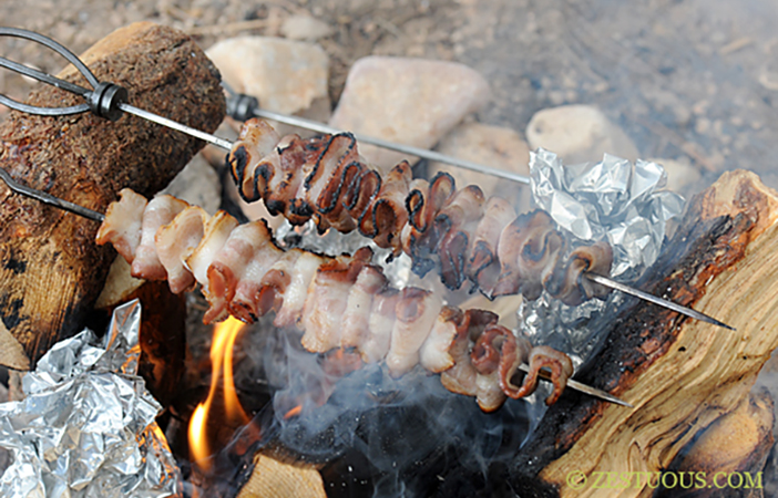 Campfire Bacon from Zestuous