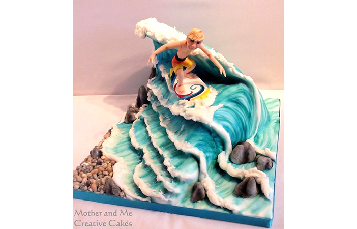 Surfing Cake 5 Mother And Me Creative Cakes