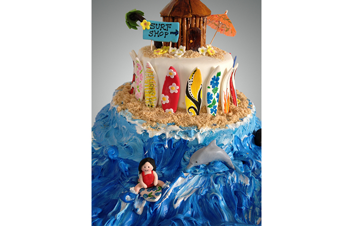 Surfing Cake 7 P Mavin Kurve