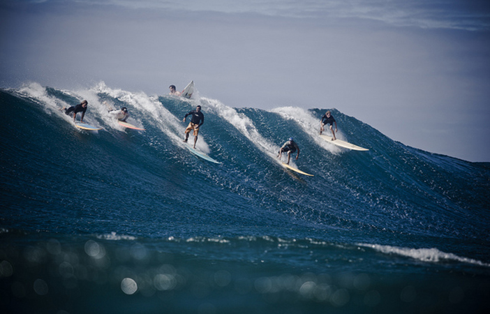 Surfing Couples Relationship Dropping In