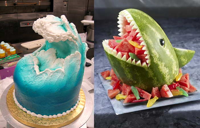 Surfing Themed Cakes