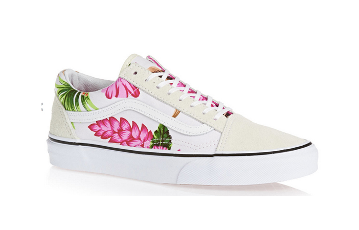 Vans Old Skool Shoes Hawaiian White