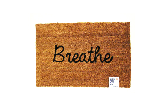 Funky Yoga Door Mat