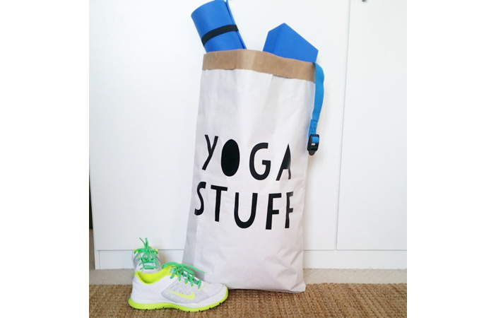 Yoga Stuff Strong Brown Bag SpudyAndCo