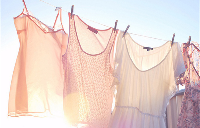 Washing Drying Outside