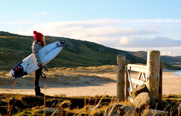 diane ripoll surfing winter beach 2