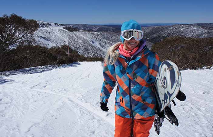 Female Snowboarder Pic: Anakie Outerwear
