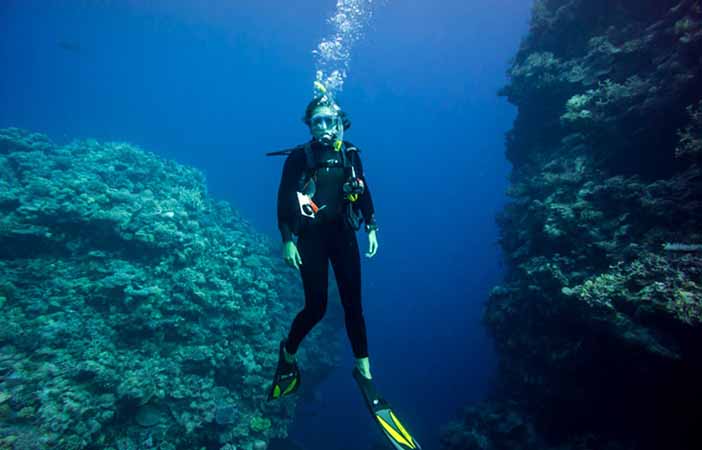 Female Diver Pic: Nomadic Samuel