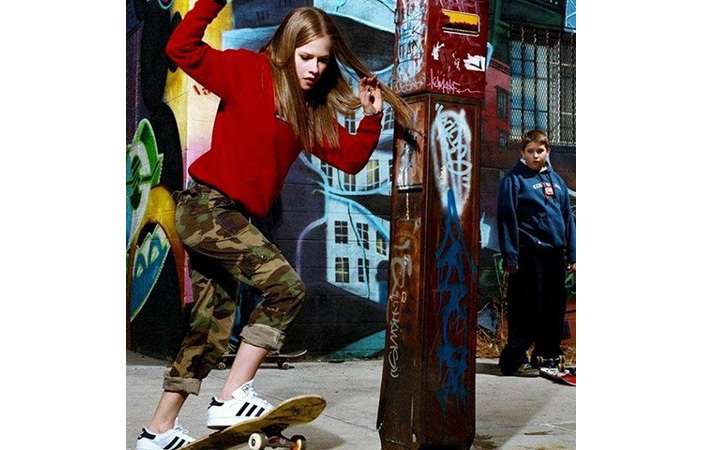 Avril Lavigne skater Pic: Pinterest