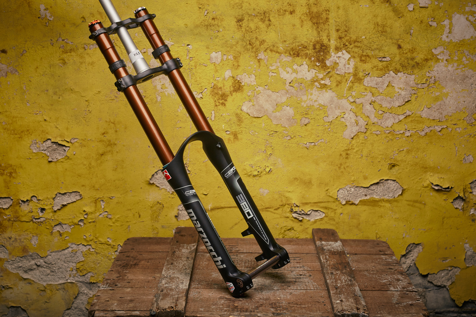 Marzocchi 380 C2R2 Ti - Dirt Marzocchi 380 C2R2 Ti - Dirt