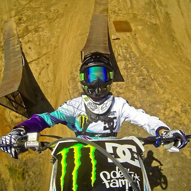 Motocross Pro Nate Adams. Image Credit: @nateadams741 Instagram.