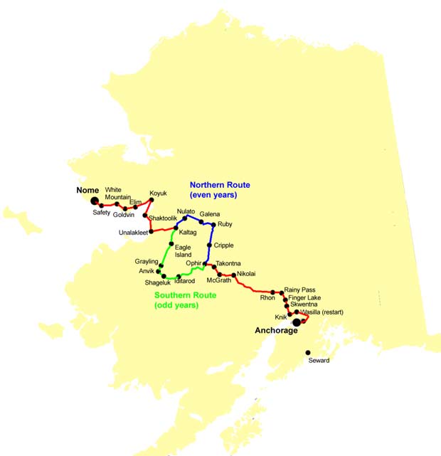 iditarod-route