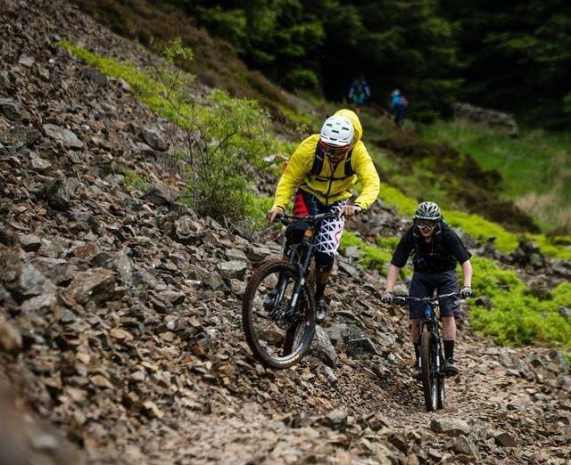 Lower section of stage one of Enduro World Series 2014 round two. Photo: Enduro World Series