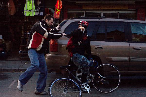 Car Bike Road Rage