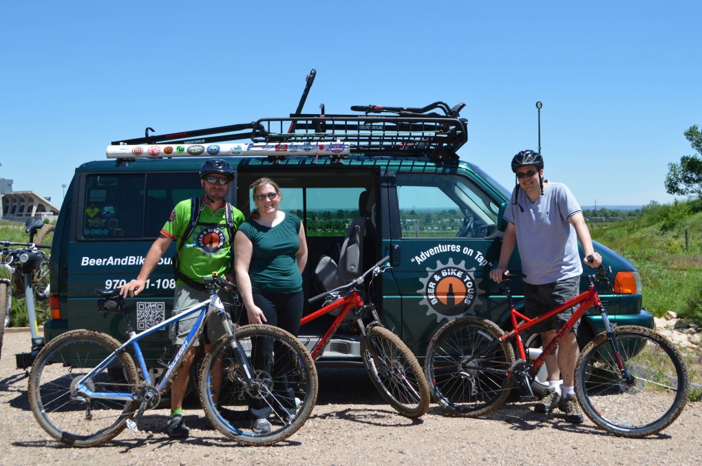 Bob with my fellow Beer & Bike riders from Missouri. Photo: Nina Zietman