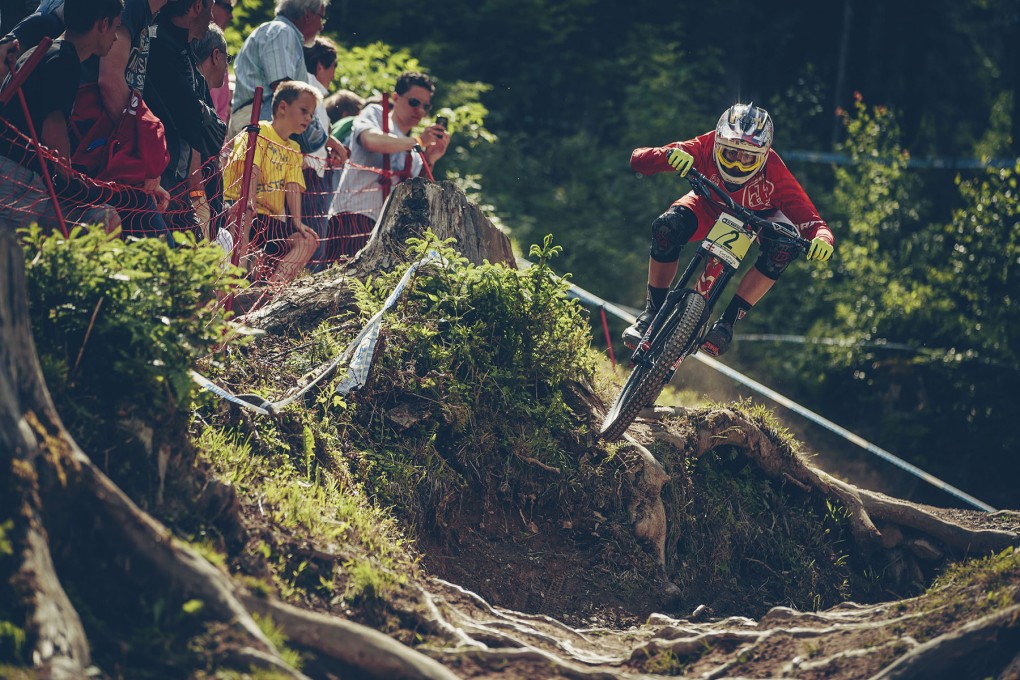 Luca Shaw Leogang Downhill Mountain Biking World Cup 2014