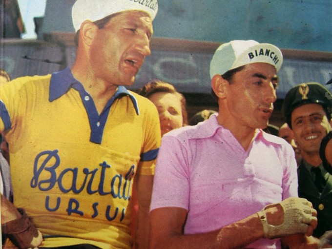 BARTALI KEEPING A CLOSE EYE ON COPPI