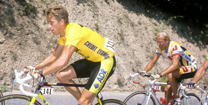 A RARE RIDE ON LEMOND'S WHEEL FOR FIGNON