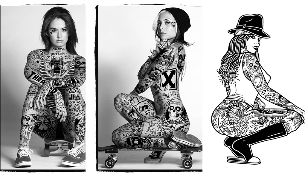 Skate Tattoo collection on BME zine – Skate and Annoy