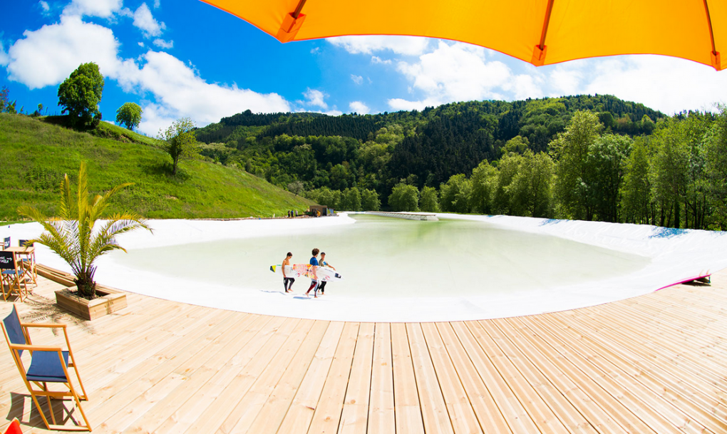 Hopes for Surf Snowdonia. Well, maybe not this sunny... Photo: Surf Snowdonia