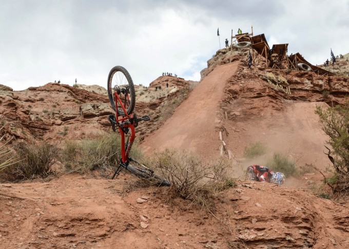 Logan Binggeli Crash Red Bull Rampage 2013 (2)