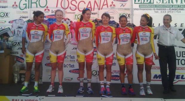 This was bad, but it's certainly not the first fashion faux pas in the world of road cycling...