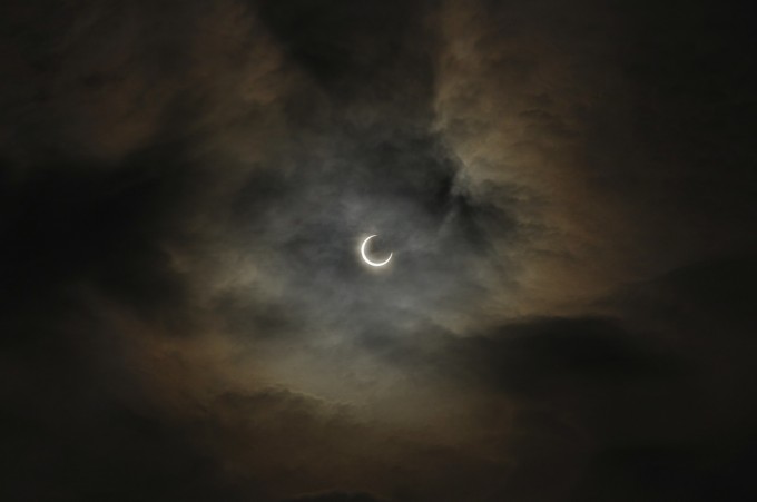 Japan experienced a solar eclipse in 2012 