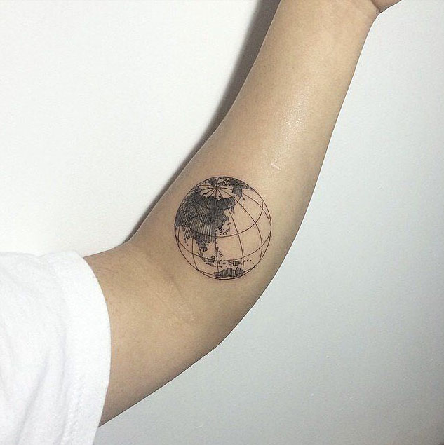 Best Travel Tattoos From Around the World - Girls Who Travel