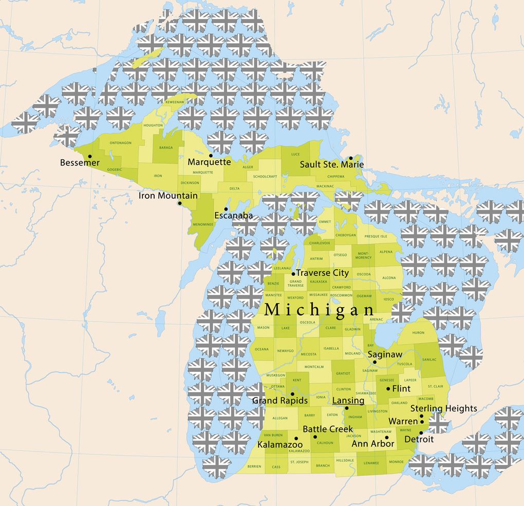 You could fit London into Lake Superior over 81 times - Photo montage: iStock / Mpora