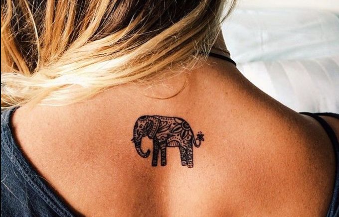 84 Elephant Tattoo Ideas Created With Ai | artAIstry