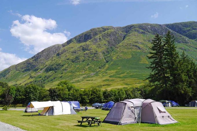 Cool Camping Best Place Camping UK Glen Nevis Holidays Inverness-shire Scotland