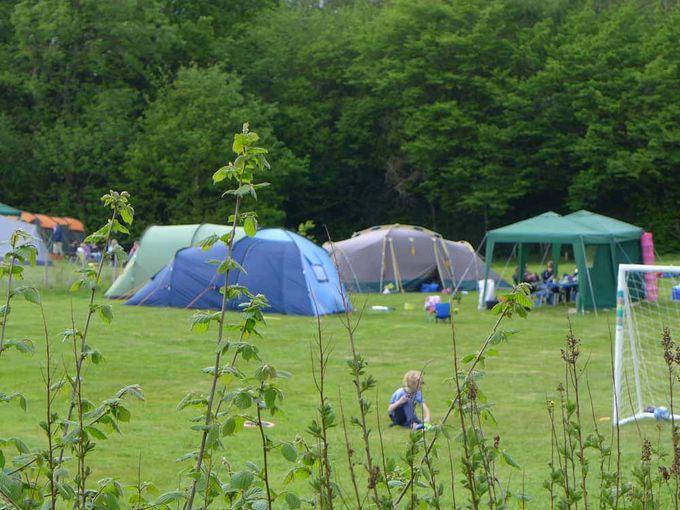 Cool Camping Best Place Camping UK Hare and Hounds Camping East Sussex England