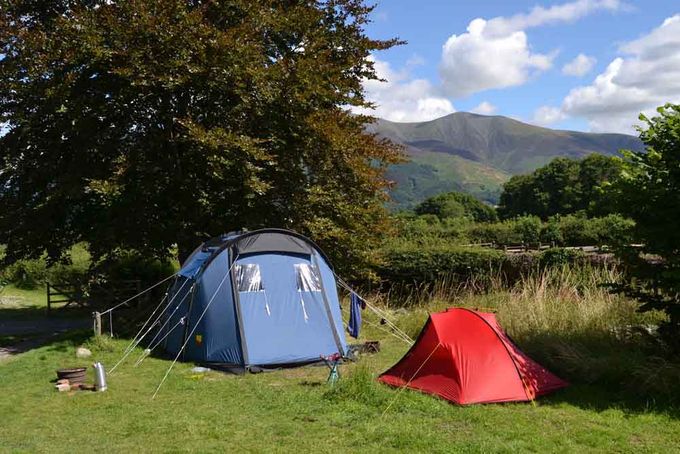 Cool Camping Best Place Camping UK Lanefoot Farm Cumbria England