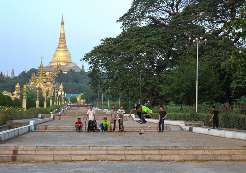 Pushing Myanmar