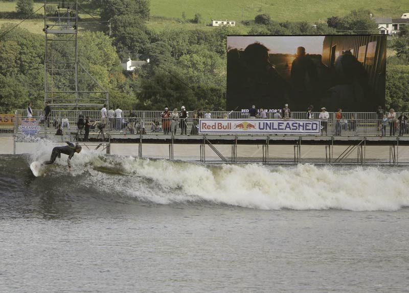 Red Bull Unleashed at Surf Snowdonia in September 2015 - Photo: James Renhard / Mpora